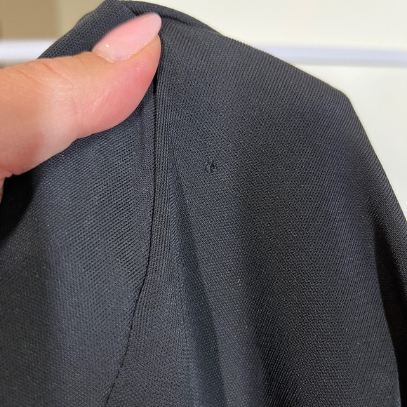 Diane Von Furstenberg DVF Black Tillie Lace Short Romper V Neck Tie Waist 4 - Picture 7 of 15